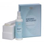 Reinigungs- und Pflegeset – Ideal für empfindliche Glasoberflächen wie mattiertes oder satiniertes Glas