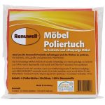 Renuwell Möbel-Poliertuch 4er-Set – fusselfrei und ideal für Möbelpflege