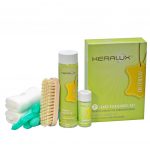 KERALUX® Jeans Reinigungs-Set P zur Entfernung von Jeansabfärbungen auf pigmentiertem Echtleder