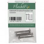 Edelstahl Ersatzschrauben für Tecta Armlehnen im Set