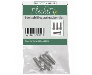 Edelstahl Ersatzschrauben Set – für Tecta D20 D25