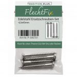 Edelstahl Ersatzschrauben für Thonet Sitz und Rücken – rostfrei und passgenau