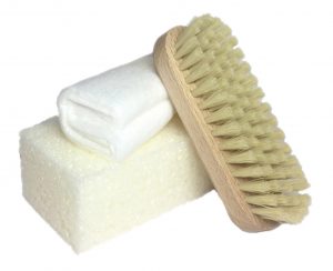 Zubehör-Set für Leder, Stoff & Kunstleder – Bürste, Schwamm & Tuch für effektive Pflege