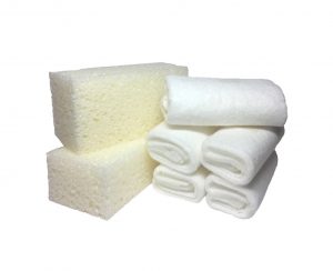 Zubehör-Set für Leder & Kunstleder – Pflegetücher & Schwämme für schonende Reinigung