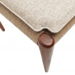 Passgenaues Polsterkissen für Möller Stuhl No. 75 aus Teakholz – hochwertiger Sitzkomfort