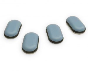 4x Ersatz Einsätze für PTFE Klemmgleiter