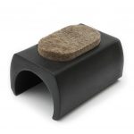 Klemmgleiter (Filz & PTFE) für Tecta Kragstuhl Freischwinger, Set mit ovalen und runden Gleitern