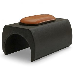 Klemmgleiter Rundrohr Braflon - Schwarz
