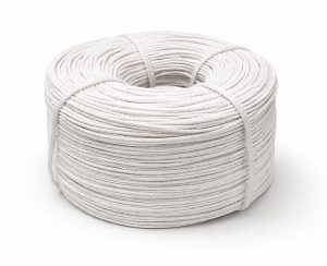 Dänische Flechtschnur / Danish Paper Cord Weiß auf Rolle – hochwertiges Flechtmaterial für Stühle & Sitzflächen