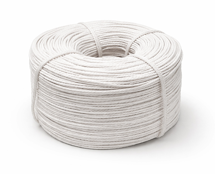 Dänische Flechtschnur / Danish Paper Cord Weiß auf Rolle – hochwertiges Flechtmaterial für Stühle & Sitzflächen