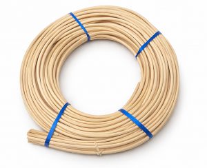 Splintpeddig / Nutenpeddig 4,75 mm – 500 g Rolle, konisch/keilförmig zum Befestigen von Geflecht in der Nut (Thonet)