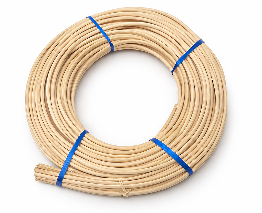 Splintpeddig / Nutenpeddig 4,75 mm – 500 g Rolle, konisch/keilförmig zum Befestigen von Geflecht in der Nut (Thonet)