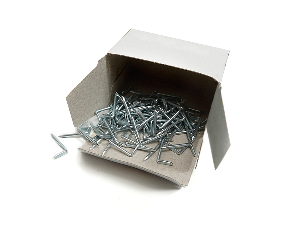 Hakennägel für Dänisches Geflecht 22x10x2mm - 100Stk. für einen Stuhl