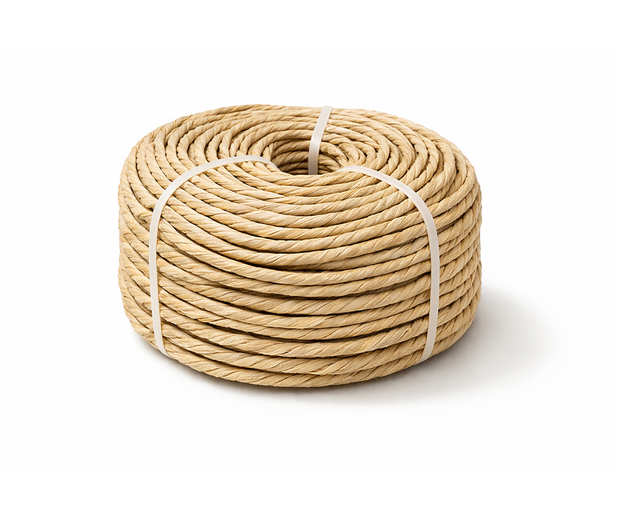 Binsenschnur 1 kg Rolle aus Naturfaser zum Flechten von Stuhlsitzen