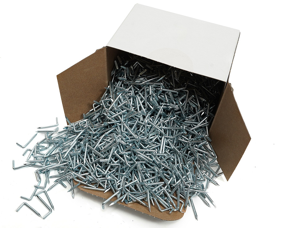 Hakennägel für Dänisches Geflecht 22x10x2mm - 1kg Packung