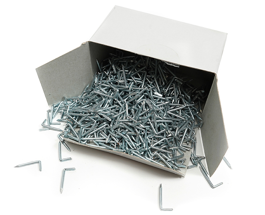 Hakennägel für Dänisches Geflecht 22x10x2mm - 0,5kg Packung